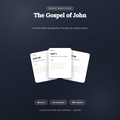 60-DAY - Bible Reading Plan - John - PDF (Navy Design)