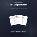60-DAY - Bible Reading Plan - Mark - PDF (Navy Design)